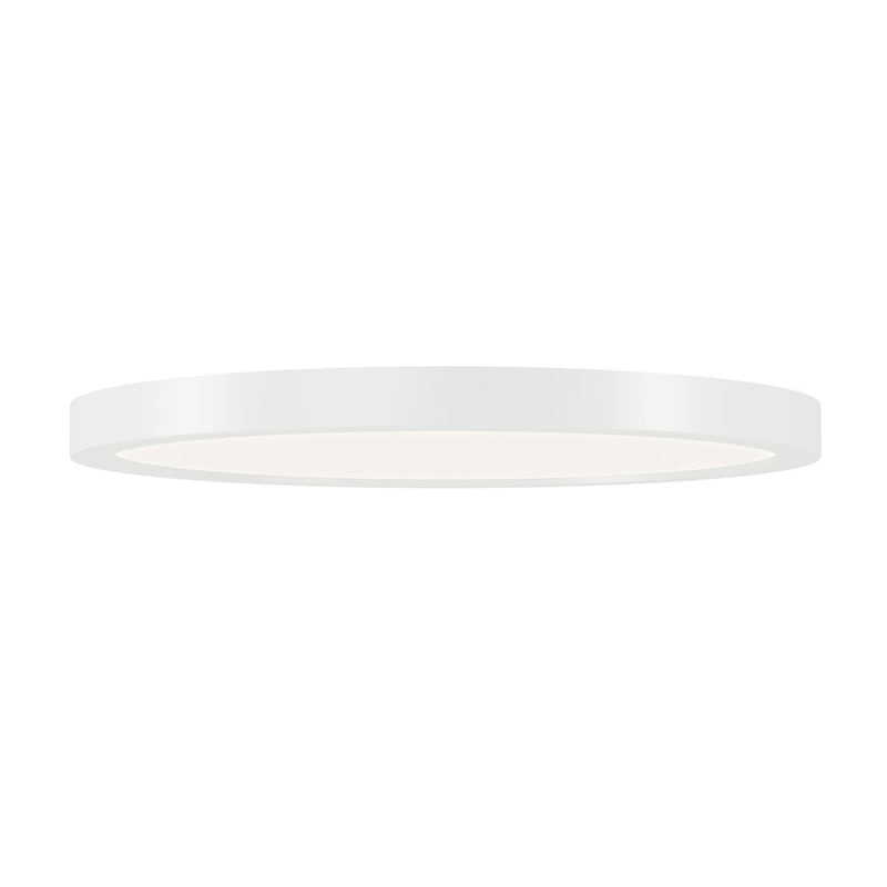 Kichler Ara 11" Flush Mount Light/3000K, White