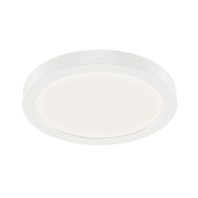 Kichler Ara 11" Flush Mount Light, White - 53011WH30B