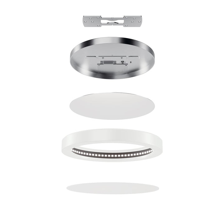 Kichler Ara 11" Flush Mount Light, White