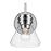 Kichler Farum 1 Light Wall Sconce, Chrome/Clear
