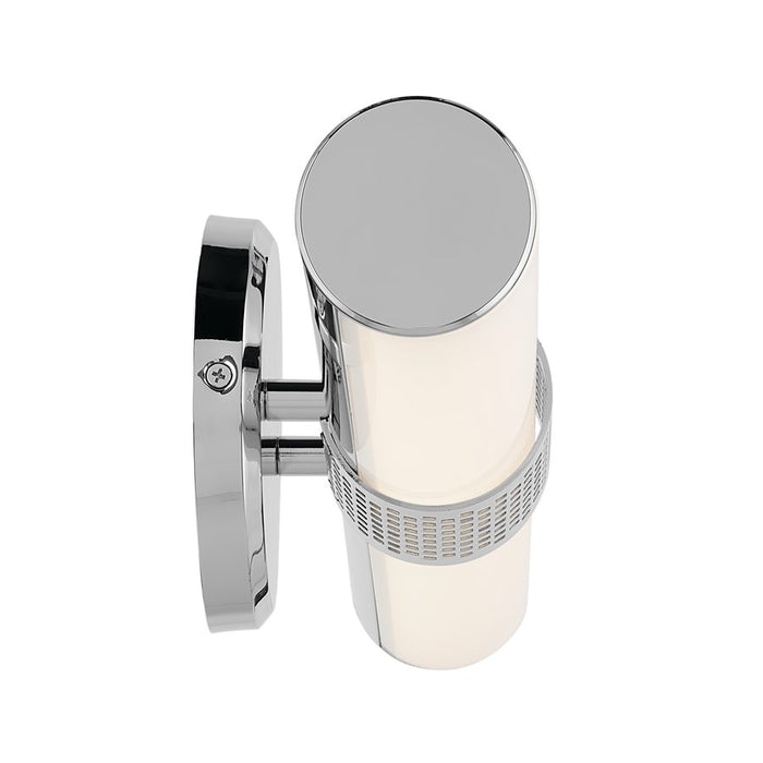 Kichler Sashi 1 Light 18" Wall Sconce, Chrome/White