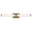 Kichler Laurene 2 Light 31" Linear Bath Large, Bronze/Clear Fluted