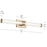Kichler Laurene 2 Light 31" Linear Bath Large, Bronze/Clear Fluted
