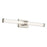 Kichler Laurene 2 Light Linear Bath Large, Nickel/Clear Fluted - 55197NILED