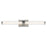 Kichler Laurene 2 Light 31" Linear Bath Large, Nickel/Clear Fluted