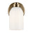 Kichler Shae 1 Light Wall Sconce, Champagne Bronze/Cased Opal
