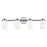Kichler Shae 4 Light 31" Wall Mt Bath 4 Arm, Chrome/Cased Opal
