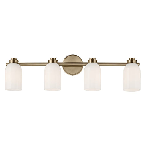 Kichler Shae 4 Light Wall Mt Bath 4 Arm, Champagne Bronze/Cased Opal