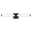 Kichler Laurene 2 Light Linear Bath Medium, Black/Clear