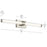 Kichler Laurene 2 Light Linear Bath Large, Brushed Nickel/Clear