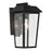 Kichler Mathus 1 Light 13" Outdoor Wall Light, Textured Black/Beveled - 59118BKT