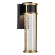 Kichler Camillo 1 Light Outdoor Wall Light, Medium, Black/Seed - 59140BKT