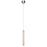 Elan Neruda 1Lt LED Mini Pendant, Chrome/Clear Bubble Optical Crystal - 83339
