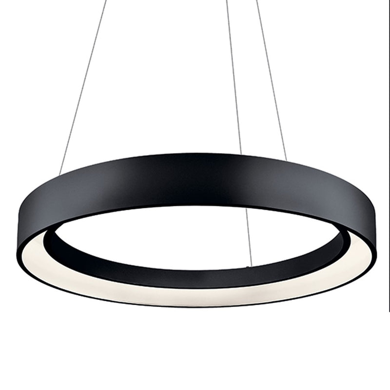 Elan Fornello 1 Light 3" Chandelier, Textured Black