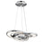Elan Destiny 3 Light 28" Chandelier, Chrome - 83619