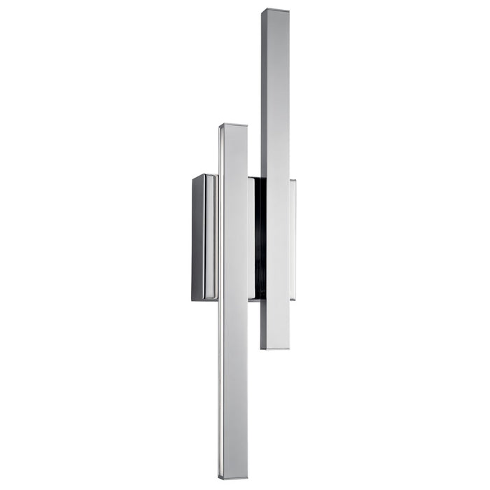 Elan Idril 2 Light Wall Sconce, Chrome - 83702