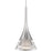 Elan Kabru 1 Light LED Mini Pendant, Chrome