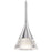 Elan Kabru 1 Light LED Mini Pendant, Chrome