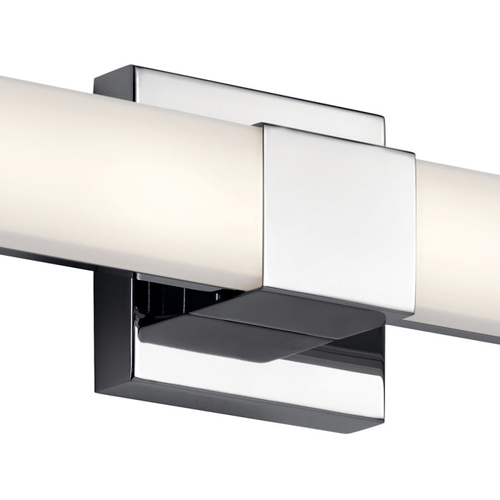 Elan Neltev 1 Light 24" Linear Bath Light, Chrome