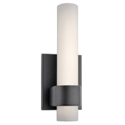 Elan Izza 1 Light Wall Sconce, Bronze/Satin Etched Cased Opal - 83747