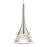 Elan Kabru 1 Light LED Mini Pendant, Brushed Nickel