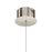 Elan Kabru 1 Light LED Mini Pendant, Clear/Metal Flake