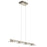 Elan Azenda 4 Light LED Chandelier Linear, Brushed Nickel - 83945