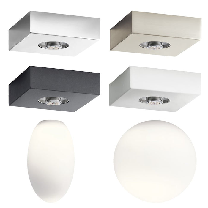Elan Mates Glass, Etched Opal