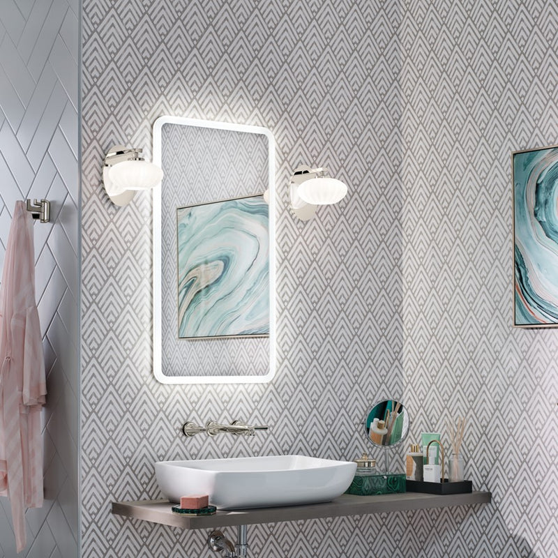 Elan Signature LED Mirror, Frosted Edge/4 Sides