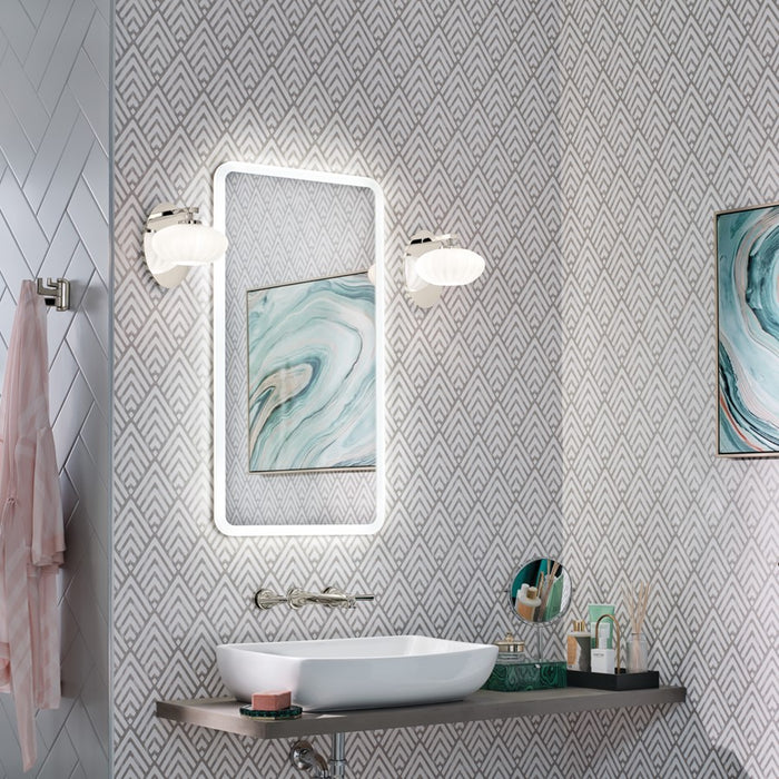 Elan Signature LED Mirror, Frosted Edge/4 Sides