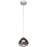 Elan Zin 1 Light Wide Mini Pendant, Chrome/Smoked - 84020
