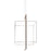 Elan Viho 2 Light LED Chandelier Foyer, Polished Nickel