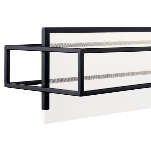 Elan Vega 3 Light 38" Chandelier Linear, Matte Black
