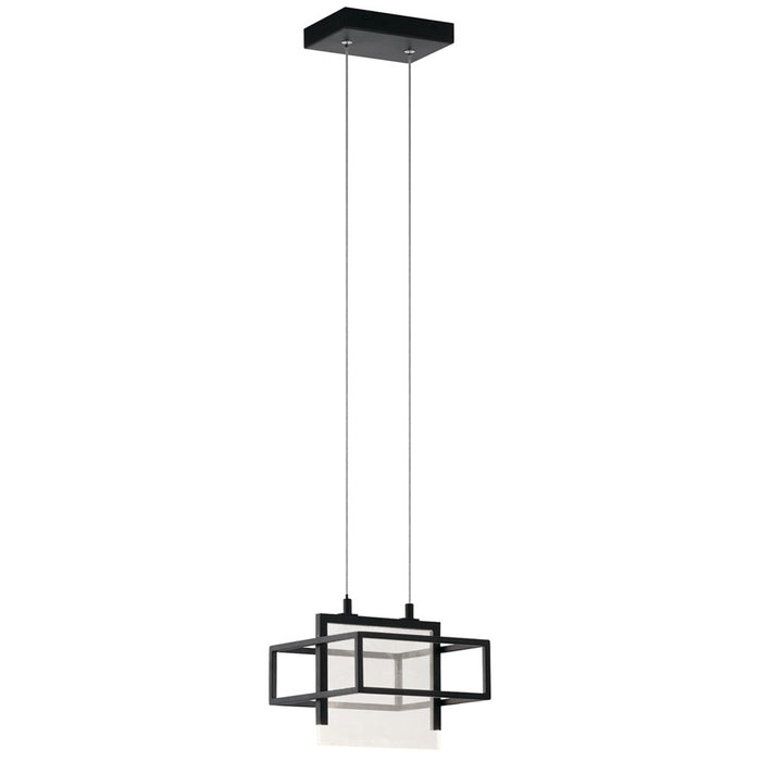 Elan Vega 1 Light Mini Pendant, Matte Black - 84052