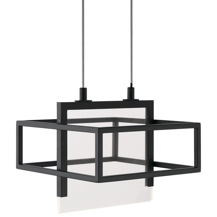 Elan Vega 1 Light Mini Pendant, Matte Black