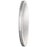 Elan Optice Offset Round Lighted Mirror, Chrome/Mirror