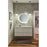 Elan Optice LED Mirror, Chrome/Mirror/Frosted/White Acrylic Sides