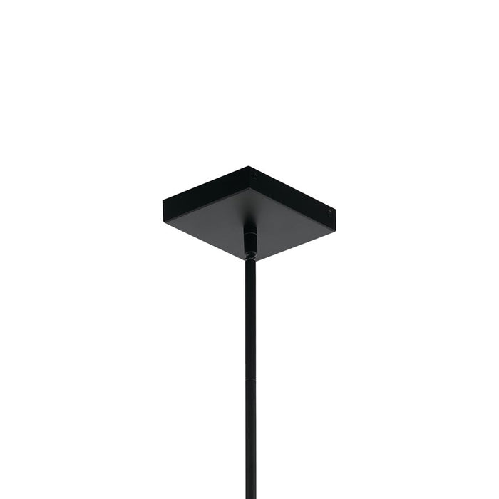 Elan Axis 5 Light 20" LED Pendant, Matte Black