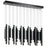 Elan Soho 33 Light Chandelier Linear, Black - 84099