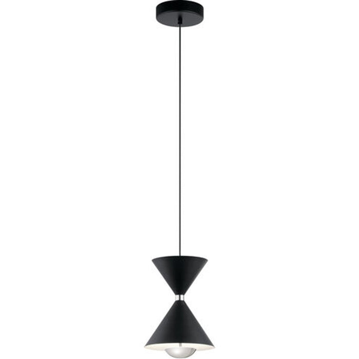 Elan Kordan 2 Light 11" Mini Pendant, Matte Black - 84112