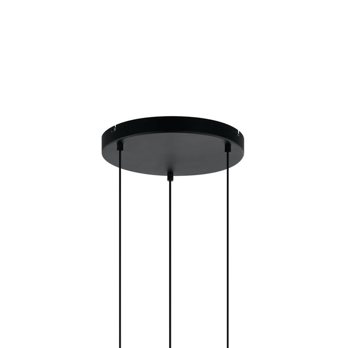 Elan Kordan 6 Light Cluster Pendant, Matte Black - 84114