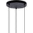 Elan Kordan 6 Light Cluster Pendant, Matte Black
