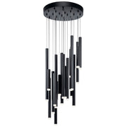 Elan Soho 24 Light Cluster Pendant, Black - 84116