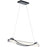 Elan Rowan 1 Light 36" Chandelier Linear, Chrome/Clear Satin Etched