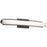 Elan Rowan 1 Light 25" Linear Bath Light, Matte Black/Clear Satin Etched - 84129