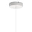 Elan Kordan LED Mini Pendant, Matte Black/Clear Polycarbonate
