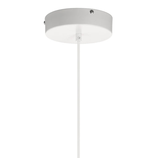 Elan Kordan LED Mini Pendant, Matte Black/Clear Polycarbonate