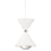 Elan Kordan 2 Light 9" LED Mini Pendant, Matte Black