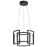 Elan Melko 9 Light 24" Chandelier Round Pendant, Black