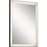 Elan Ryame 24" Lighted Mirror, Matte Black/Mirror - 84167